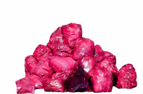 Ruislip local regulations sign for construction waste disposal