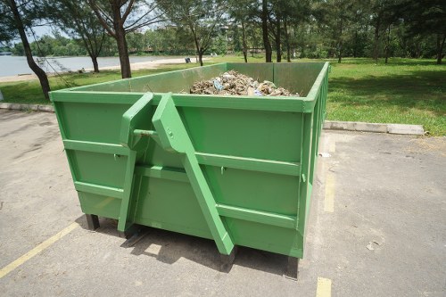 Mini, Midi, Builders, and Large skips arranged for selection